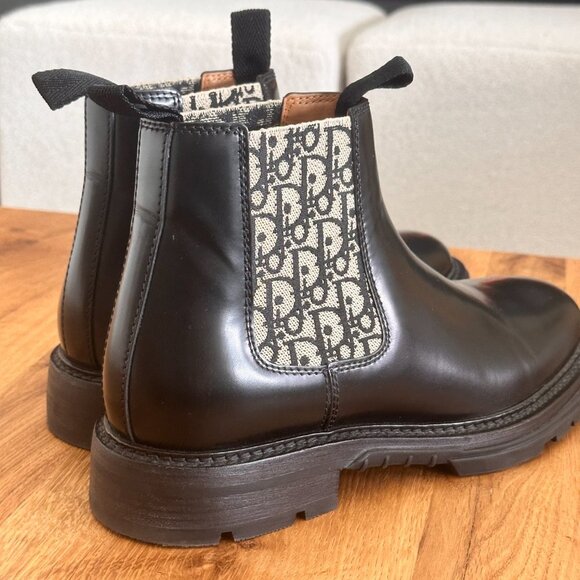 DIOR CHELSEA MEN BOOT LEATHER CALF - Picture 7 of 14